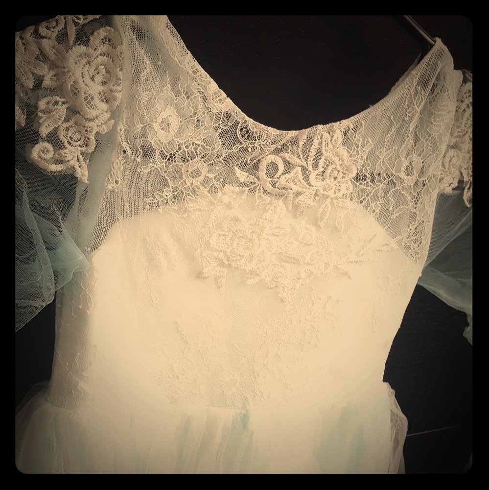 Flower Girl Dress with Matching Headpiece